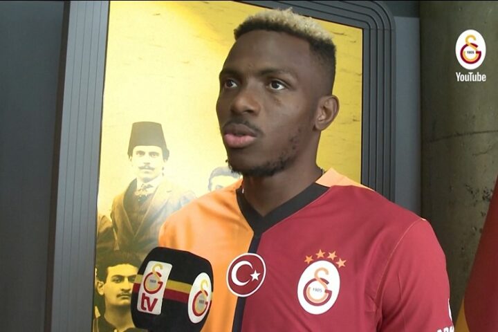 Osimhen excited to get started at Galatasaray