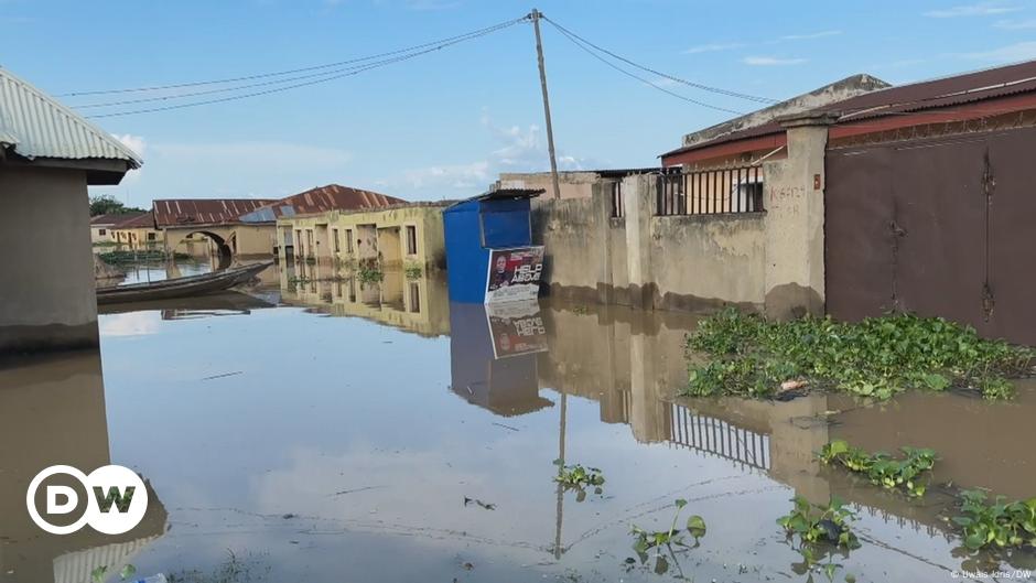 Many flood victims in Nigeria have no place to go
