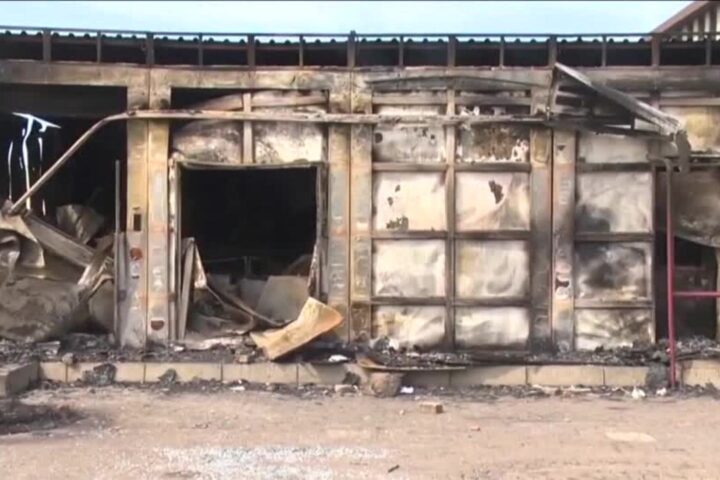 Mozambique businesses destroyed day after protests, looting