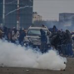 Police in Kenya fire teargas to disperse protesters