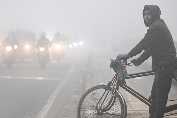 India: Thick fog brings New Delhi to a crawl