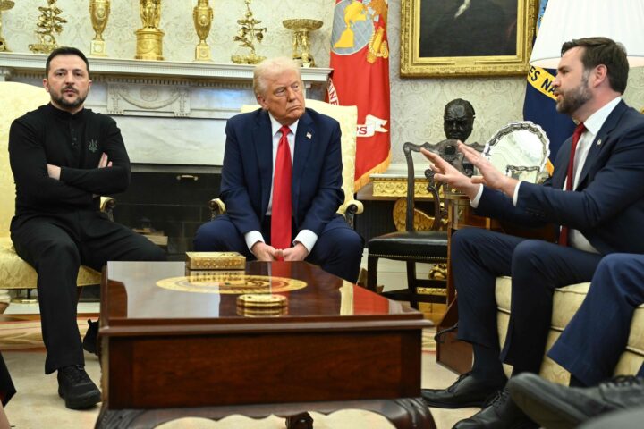 Did Zelensky swear at JD Vance during heated Oval Office meeting?
