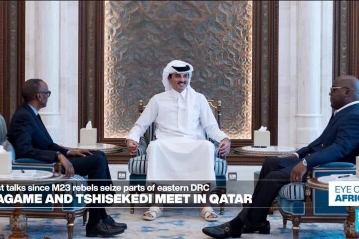 Kagame and Tshisekedi meet in Qatar for first direct talks since latest escalation in eastern DRC