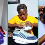 Nigerian woman turns crochet passion into footwear business