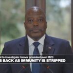 Former DRC president Joseph Kabila hits back as senators strip him of immunity
