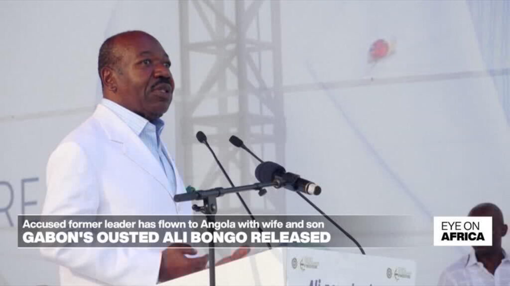 Gabon's ousted Ali Bongo released from detention