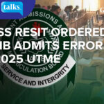 Mass resit ordered: JAMB admits error in 2025 UTME