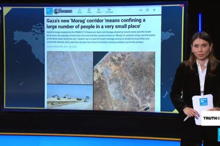 Gaza’s Morag corridor: What does satellite imagery show us?