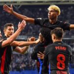 Lamine Yamal stars as Barcelona win derby to clinch 28th La Liga title