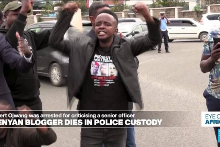 Kenyan blogger dies in police custody