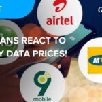 Nigerians react to costly data prices!