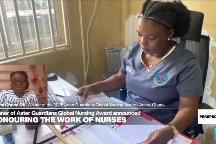 'Nurses are the heartbeat of healthcare': Award-winning nurse Naomi Ohene Oti