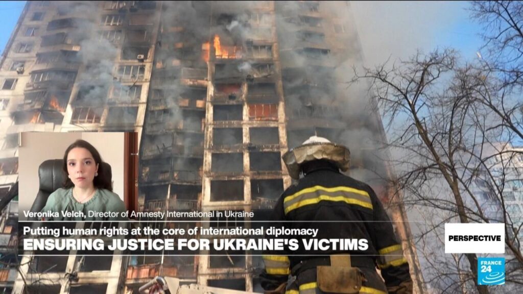 War in Ukraine: 'Eventually there will be justice,' Amnesty International head says