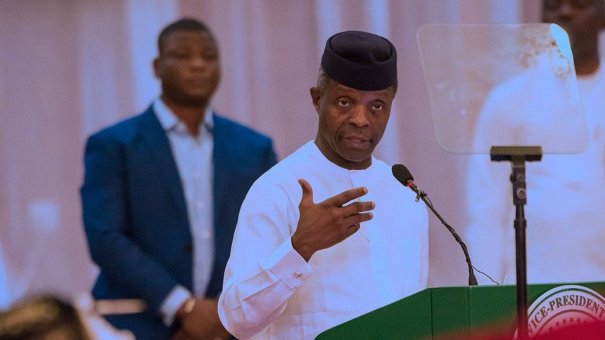 Osinbajo: AfCFTA, climate positive growth show Africa speaking with one voice