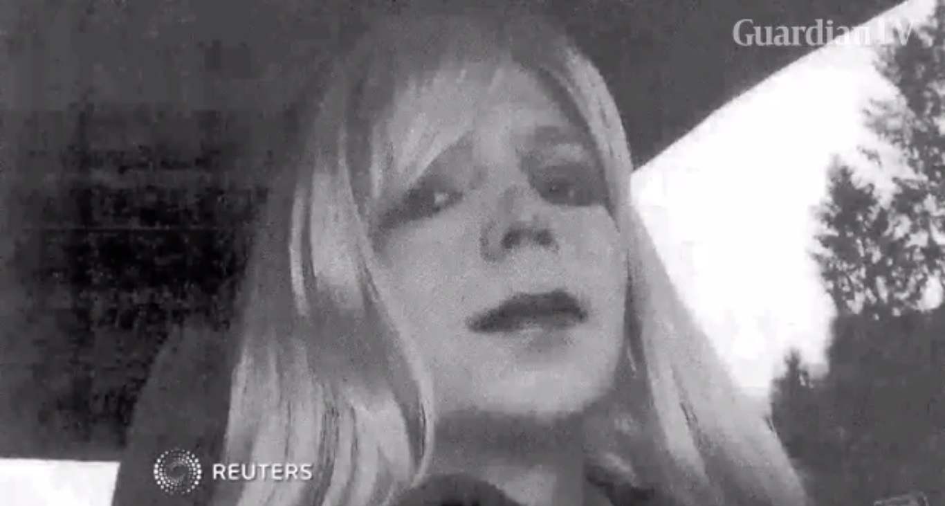 Chelsea Manning out of jail - GuardianTV