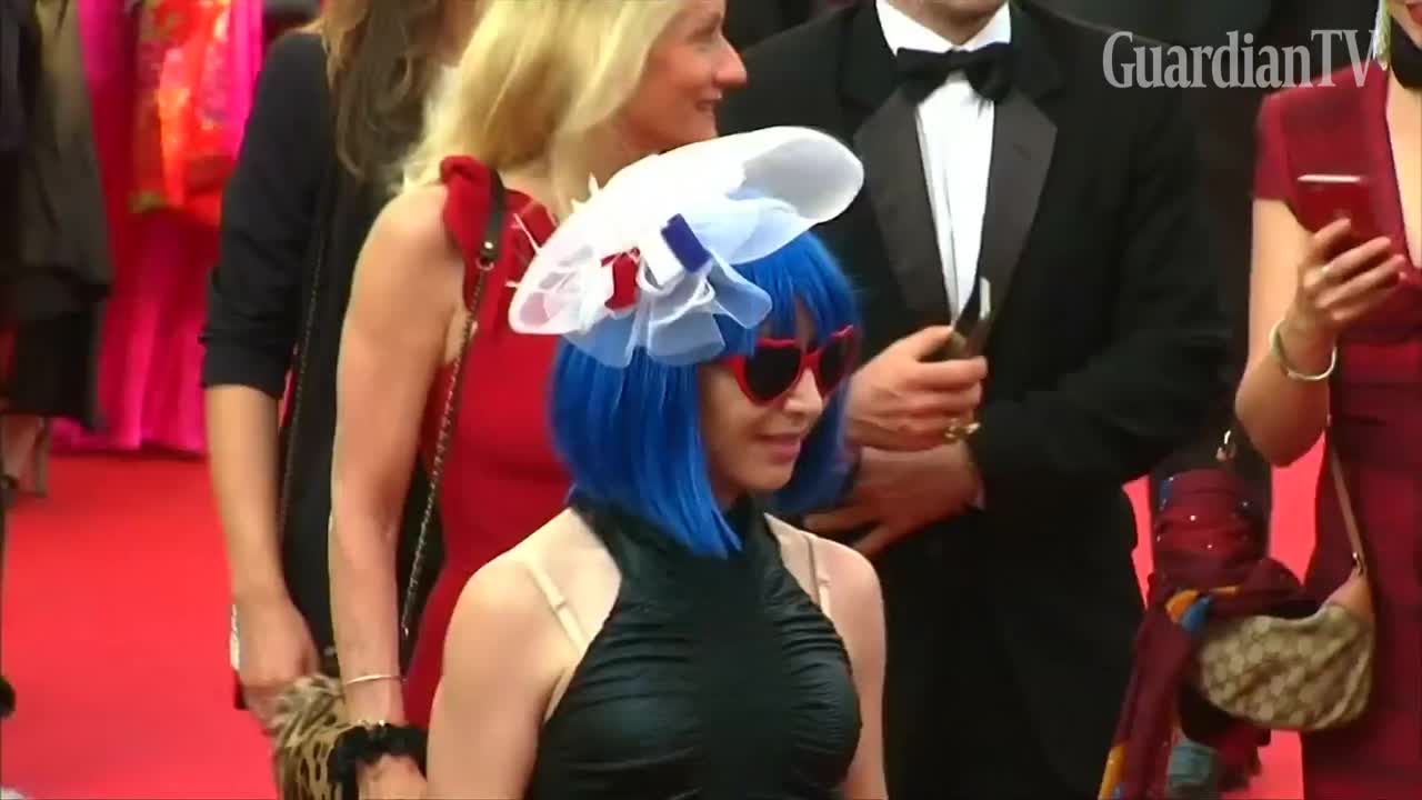 Who's that girl on the Cannes red carpet? You may well ask GuardianTV