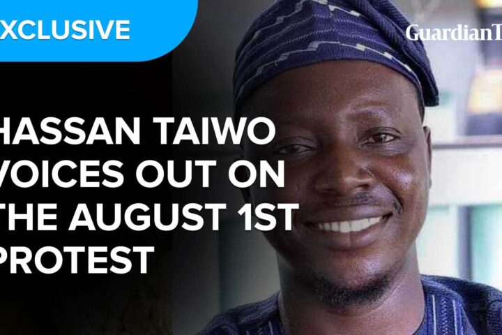 #EndBadGovernance protest: "Allow peaceful protest" Hassan Taiwo urges FG