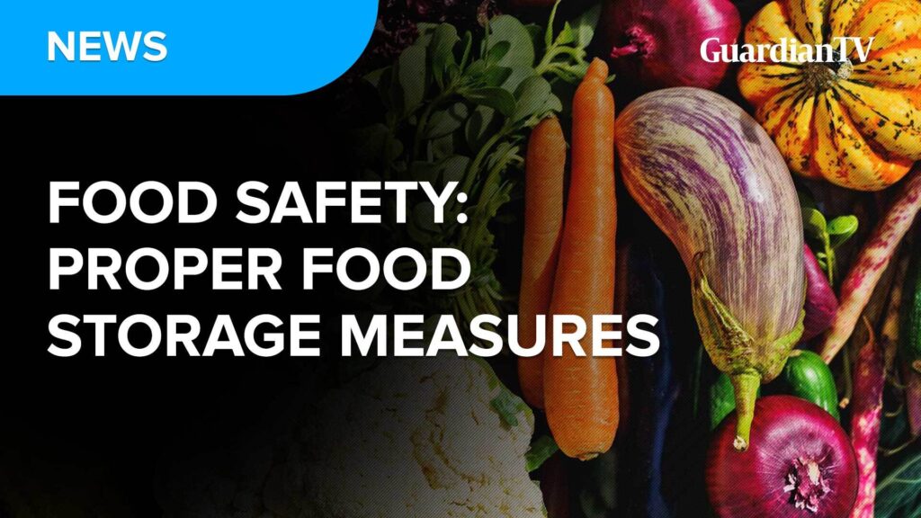 Food Safety: Proper food storage measures, preventing food-borne illnesses