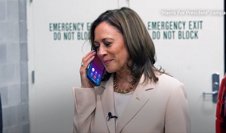 Barack and Michelle Obama endorse Harris over a phone call