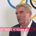 IOC president hopes Olympics will be an ‘inspiration’ amid world conflicts