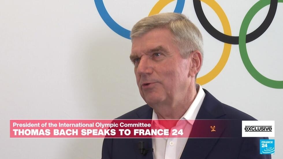 IOC president hopes Olympics will be an ‘inspiration’ amid world conflicts