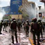 Kenyan police ban protests in central Nairobi