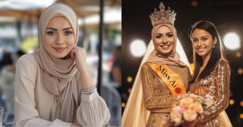 Beauty pageant crowns the world's first ever 'Miss AI'