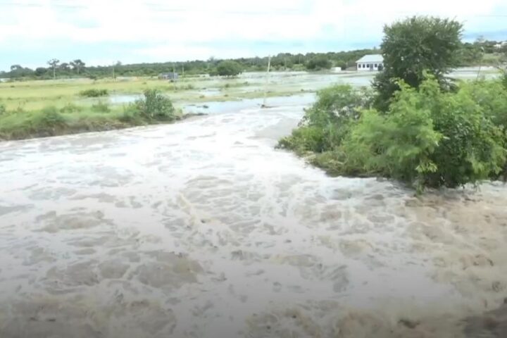 Heavy rains and flooding destroyed West Africa's biggest vegetable farm in Ghana.