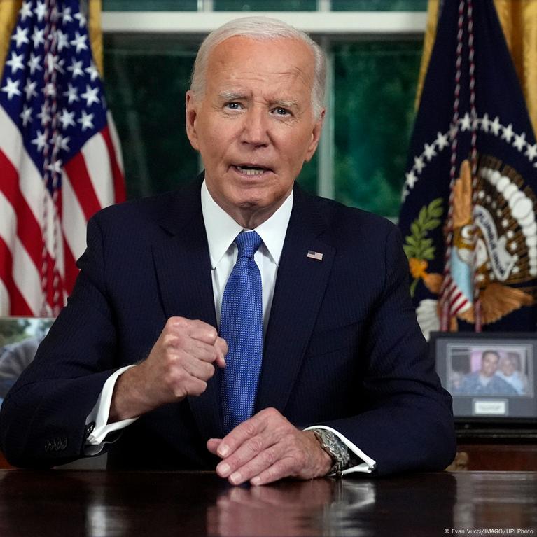 Biden explains withdrawal from US presidential race