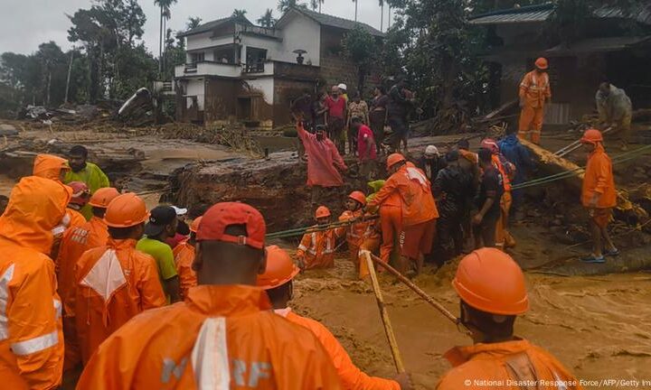 Scores dead after landslides in India's Kerala state