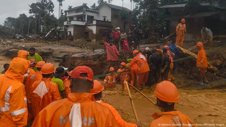 Scores dead after landslides in India's Kerala state