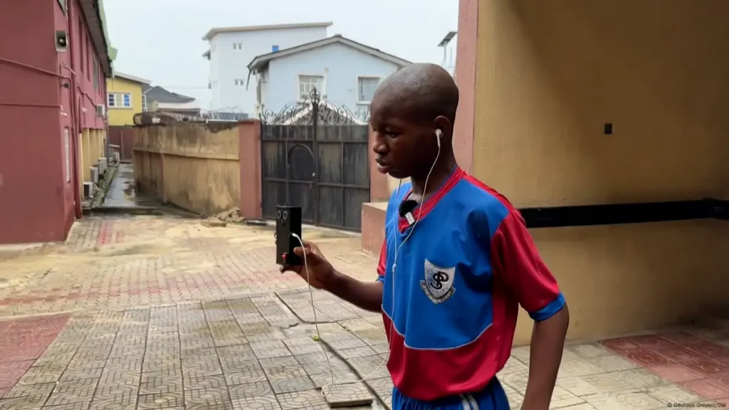 nigerian creates smart cane for visually impaired people