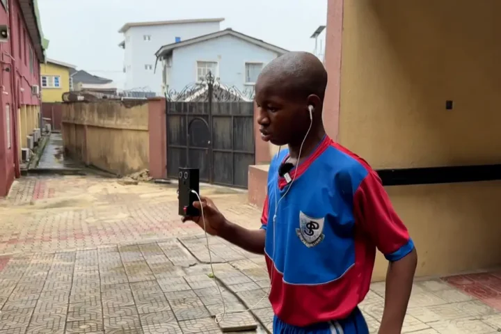 nigerian creates smart cane for visually impaired people