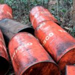 Army destroys illegal refineries, seizes crude oil