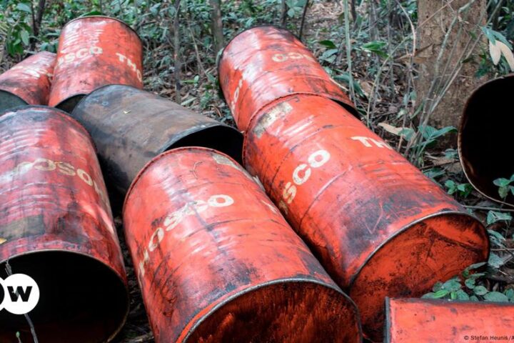 Army destroys illegal refineries, seizes crude oil