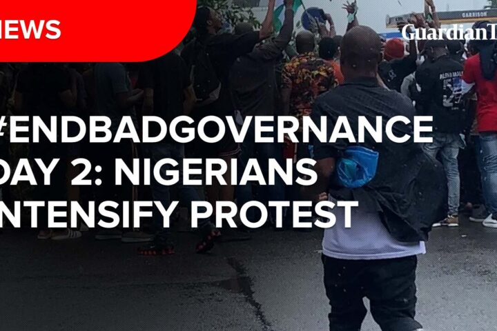 #Endbadgovernance day 2: Again, voices of protesters ring out