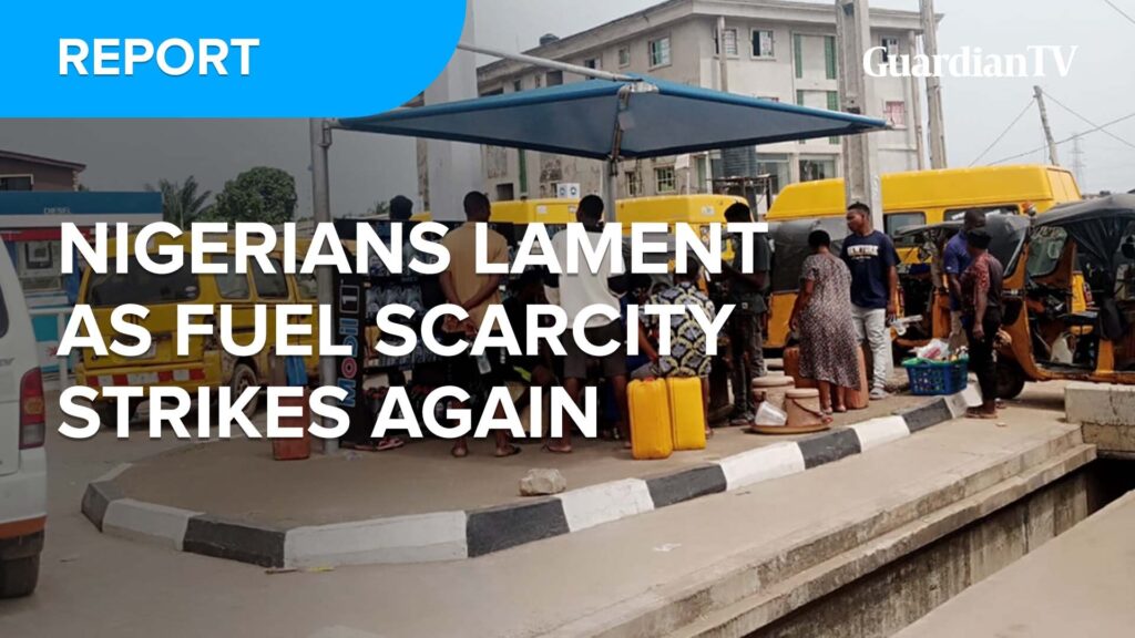 Nigerians cry out as fuel Scarcity hits the nation again