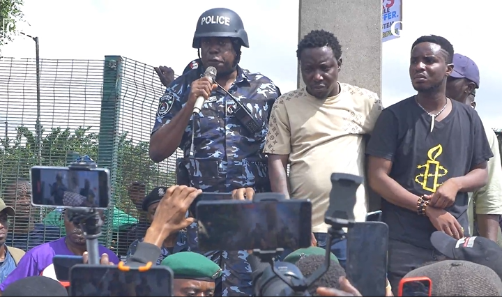 Protest day 2 'We are here to protect you' Police to Lagosians