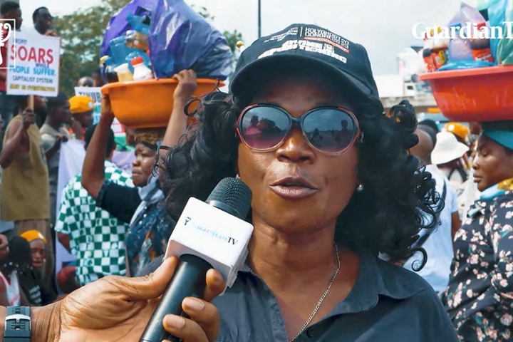 #EndBadGovernance Day 5: 'Return fuel subsidy and reduce inflation', Lagos protesters cry out