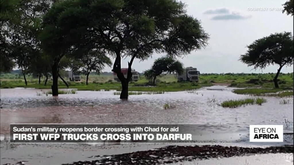 Sudan : first WFP trucks cross into Darfur