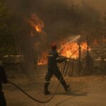 EU to send help to Greece as wildfires threaten Athens