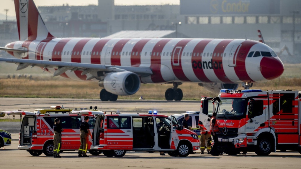 Climate protest halts Frankfurt flights