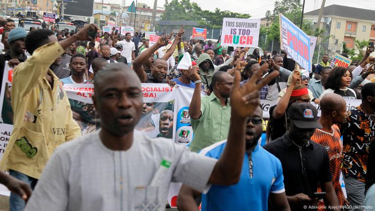 Nigeria cost-of-living protests turn violent