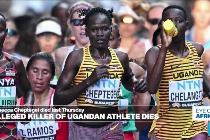 Alleged killer of Ugandan athlete dies