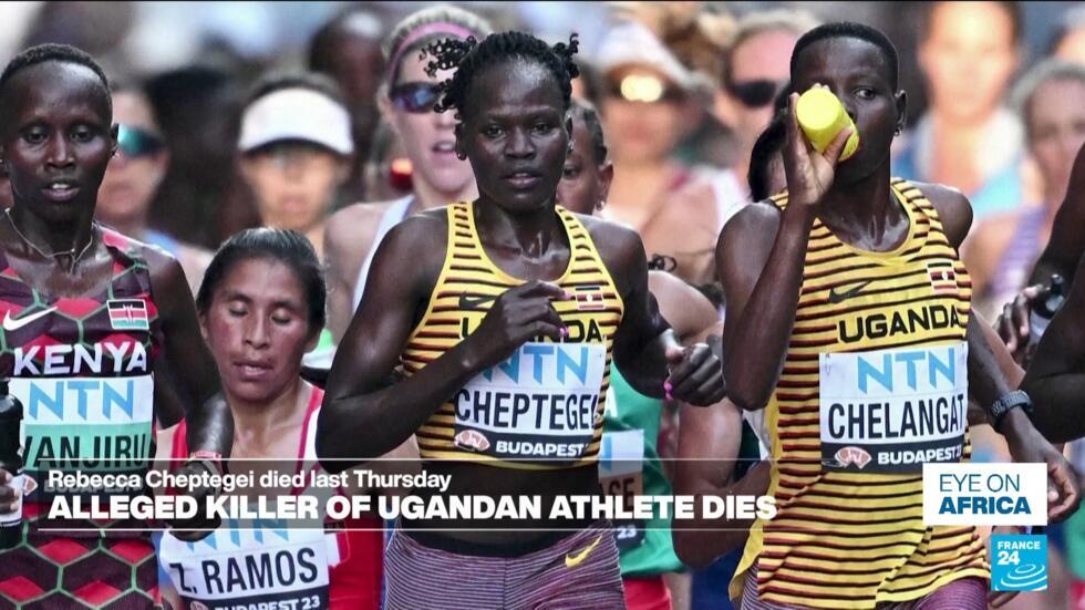 Alleged killer of Ugandan athlete dies