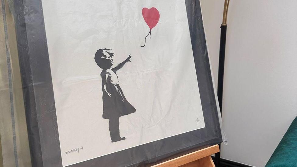 Banksy 'Girl with Balloon' art recovered, robbers charged