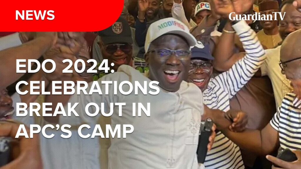 Edo 2024: Celebrations break out in APC's camp