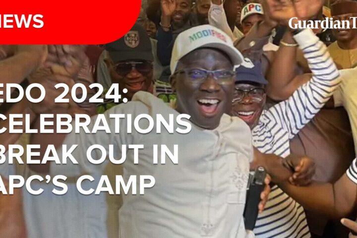 Edo 2024: Celebrations break out in APC's camp