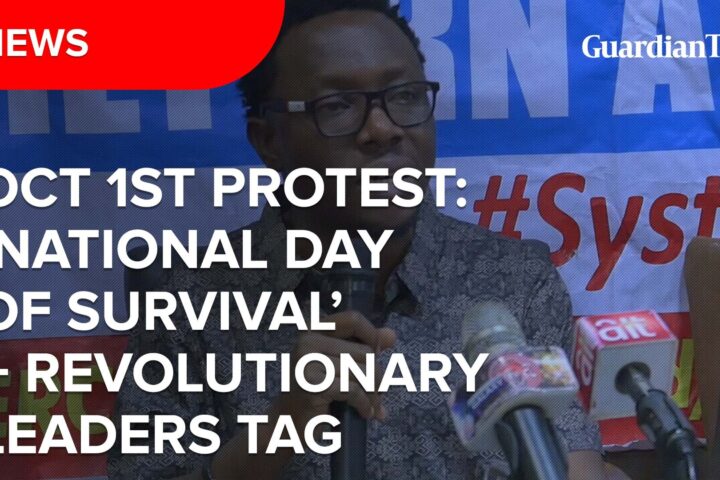 October 1st Protest: ' National day of survival' - Revolutionary leaders tag