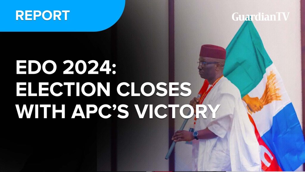 Edo 2024: Election closes with APC's victory